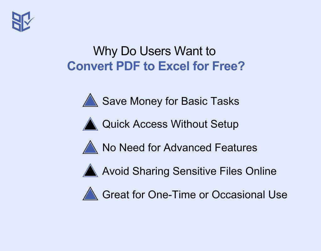 Why Do Users Want to Convert PDF to Excel for Free
